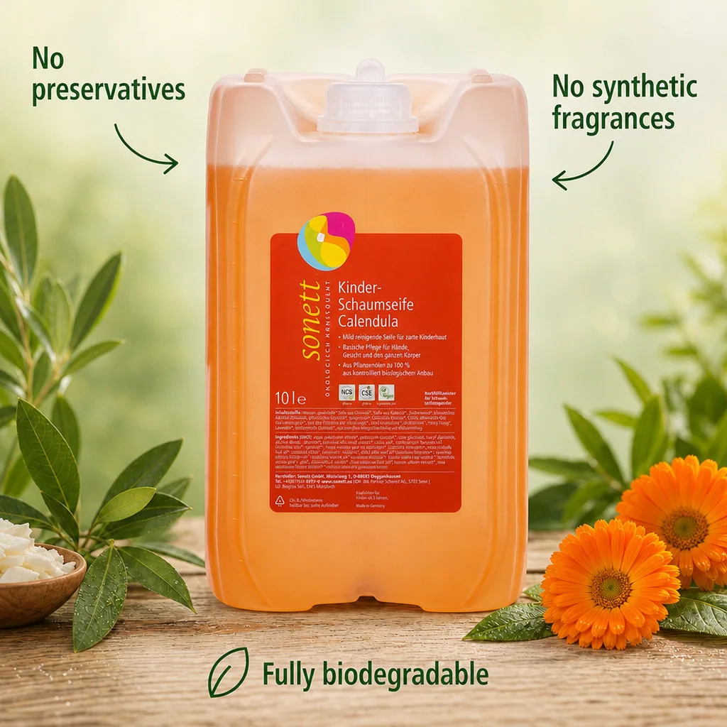 Foam soap 10 Liter, Kids Foam Soap, Calendula Soap