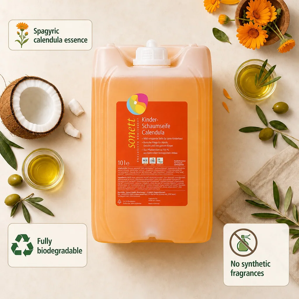 Foam soap 10 Liter, Kids Foam Soap, Calendula Soap