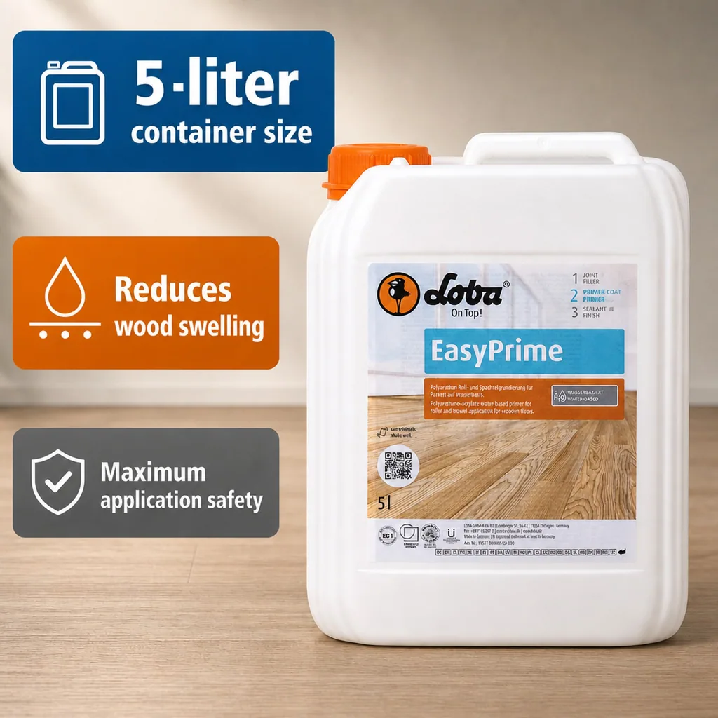 Wood Floor Primer 5 Liter, Sealer for Wood Floors, Floor Sealer