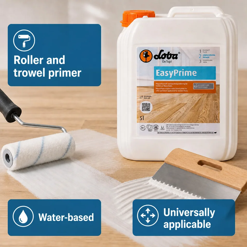 Wood Floor Primer 5 Liter, Sealer for Wood Floors, Floor Sealer