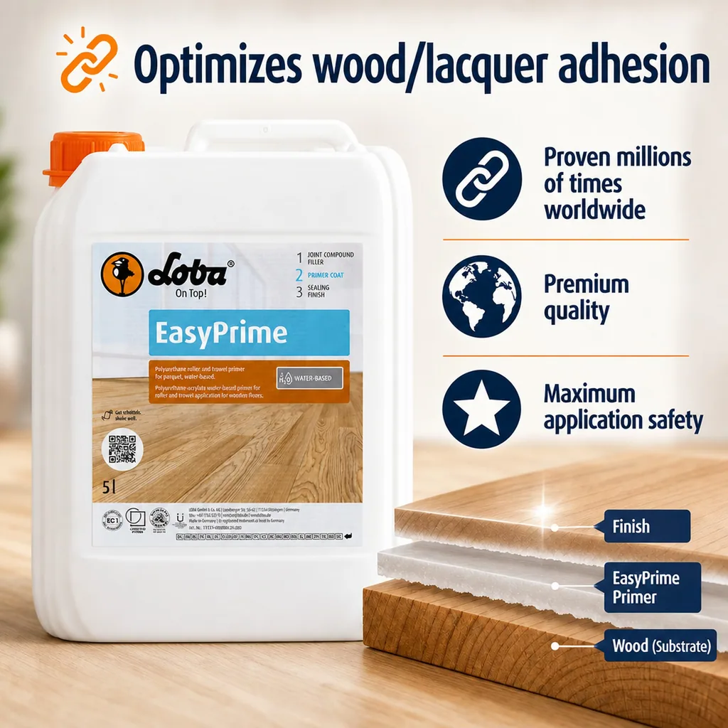 Wood Floor Primer 5 Liter, Sealer for Wood Floors, Floor Sealer