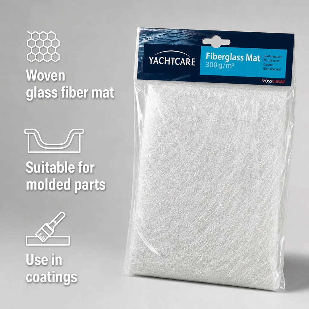 Fiberglass Mat 300 g, 5 m², fiberglass cloth, glass mat