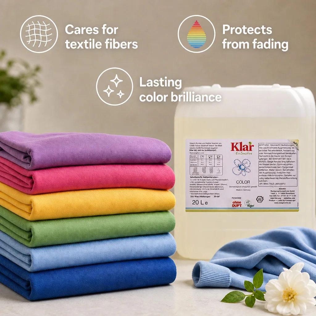 Color Liquid Laundry Detergent 20 Liter, fragrance free laundry detergent, color safe laundry detergent