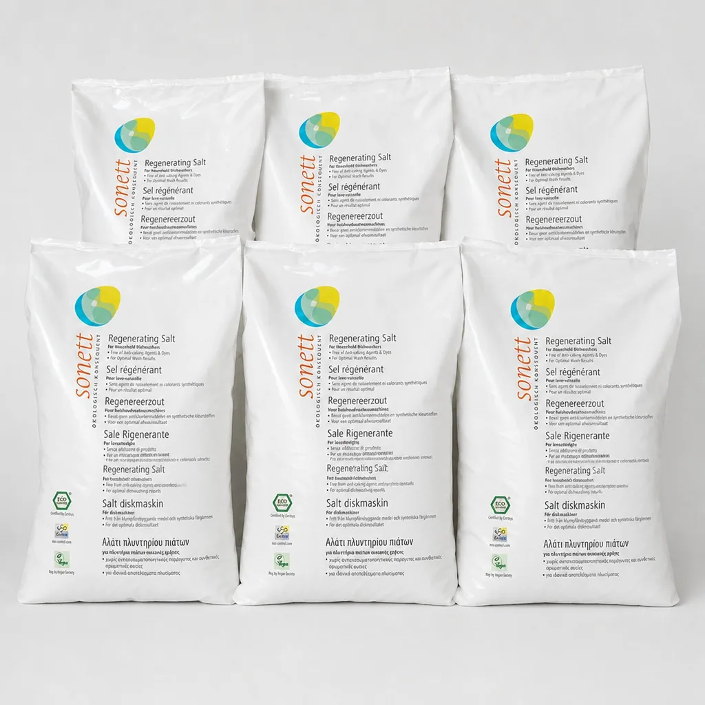 Dishwasher Salt 6 x 2 kg, Dishwashing Salt