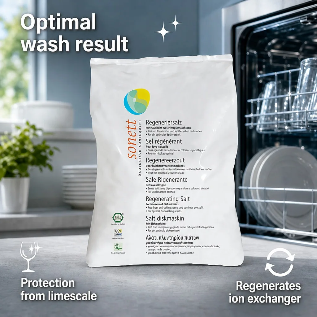 Dishwasher Salt 6 x 2 kg, Dishwashing Salt