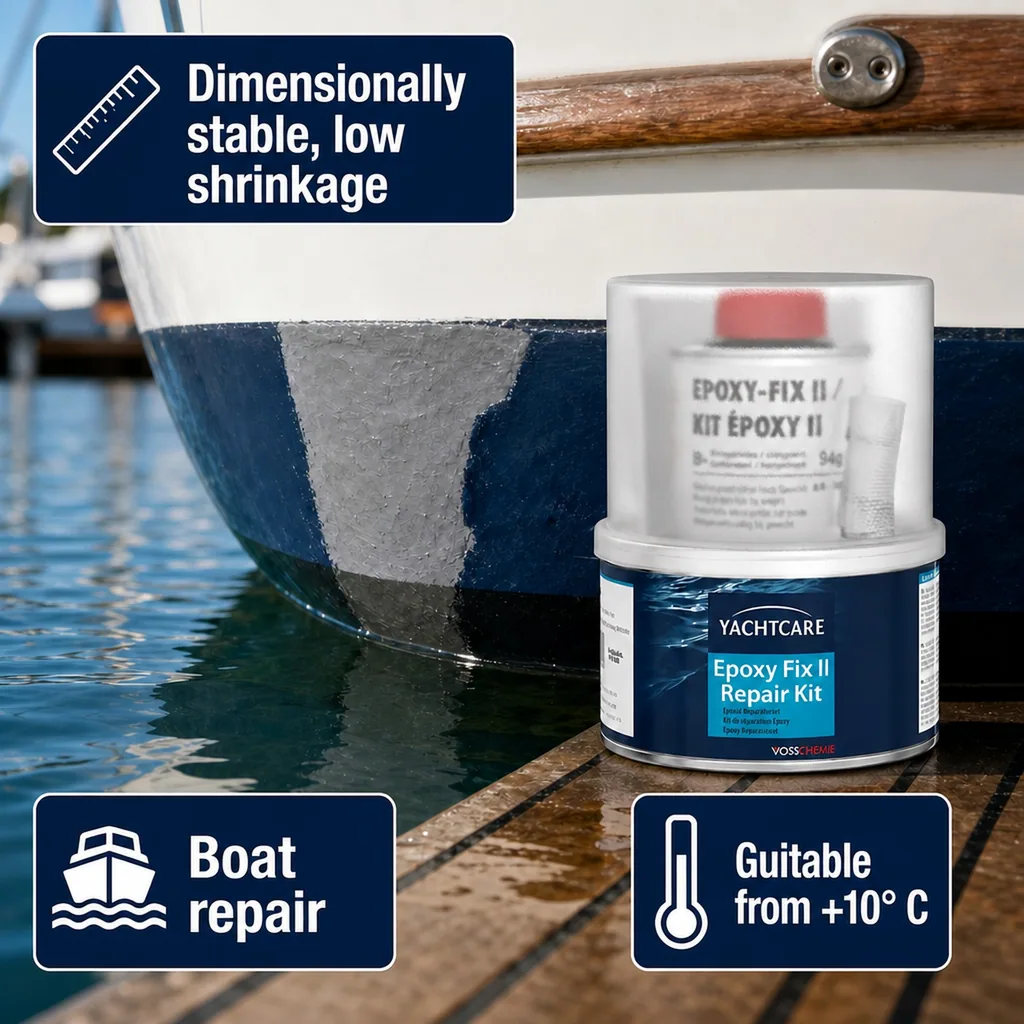 Epoxy Repair Kit, 248 g Epoxy Fix II Repair Set