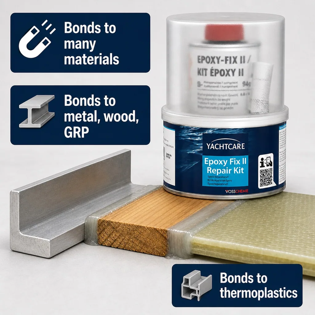 Epoxy Repair Kit, 248 g Epoxy Fix II Repair Set