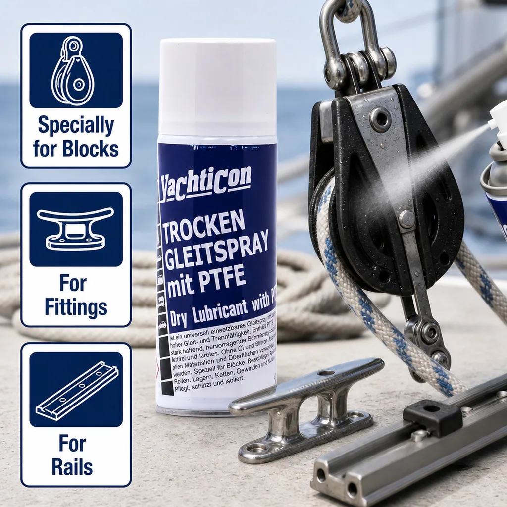 Dry lubricant, PTFE lubricant, Dry PTFE lubricant, 400 ml Teflon spray, Dry glide spray