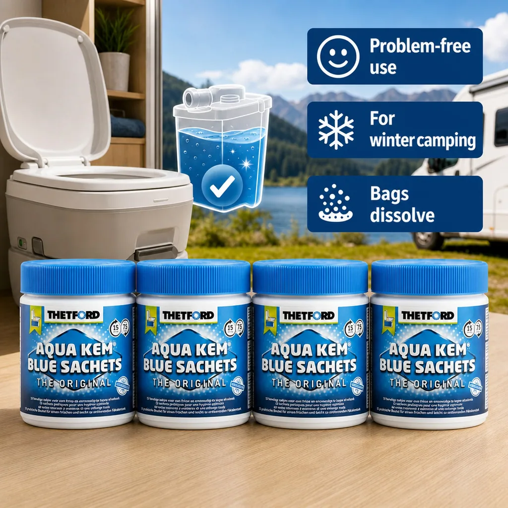 RV Toilet Chemicals, Toilet Sachets, Portable Toilet Chemicals, RV Holding Tank Treatment, Marine Toilet Chemicals, Camping Toilet Chemicals