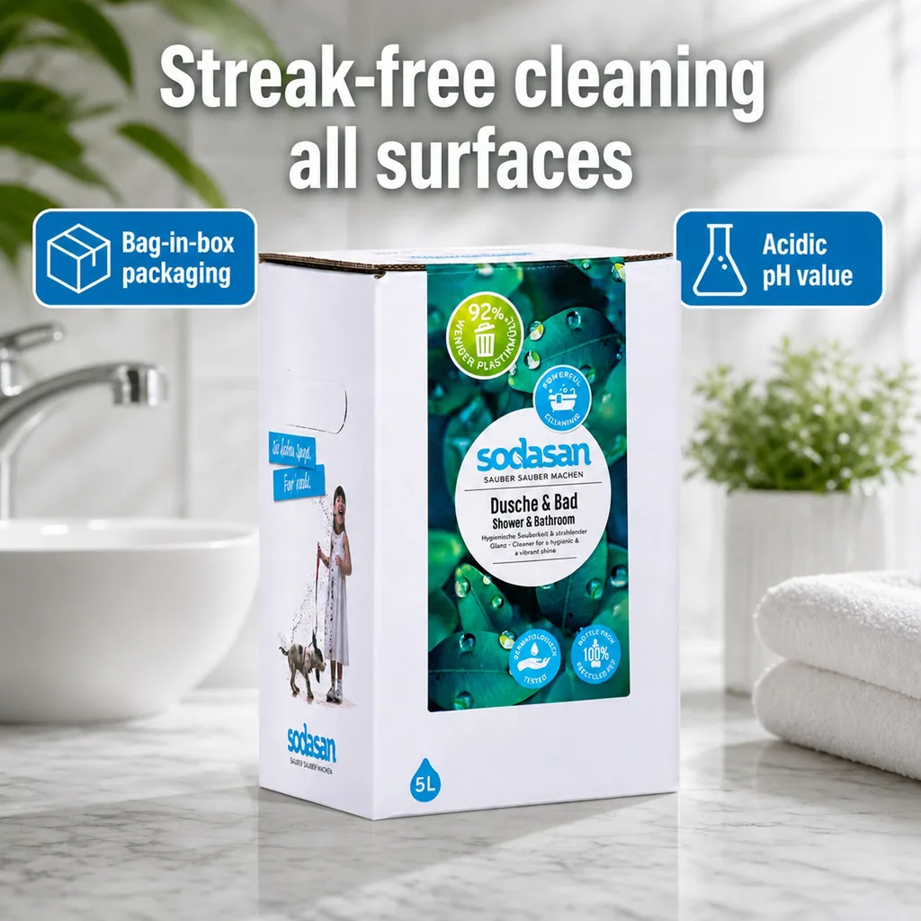 Shower cleaner 5 Liter, Bathroom cleaner, Shower and bath cleaner