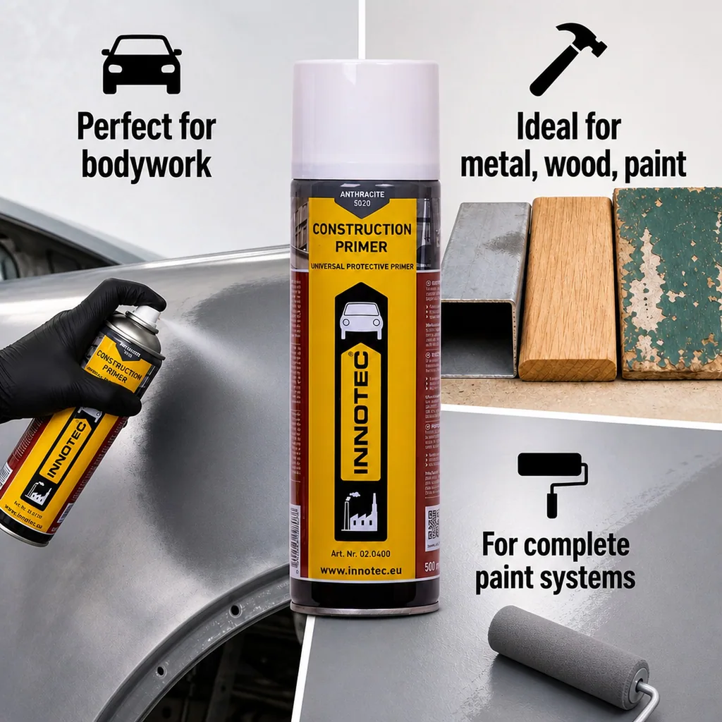 Construction Primer 500 ml, Anthracite Primer