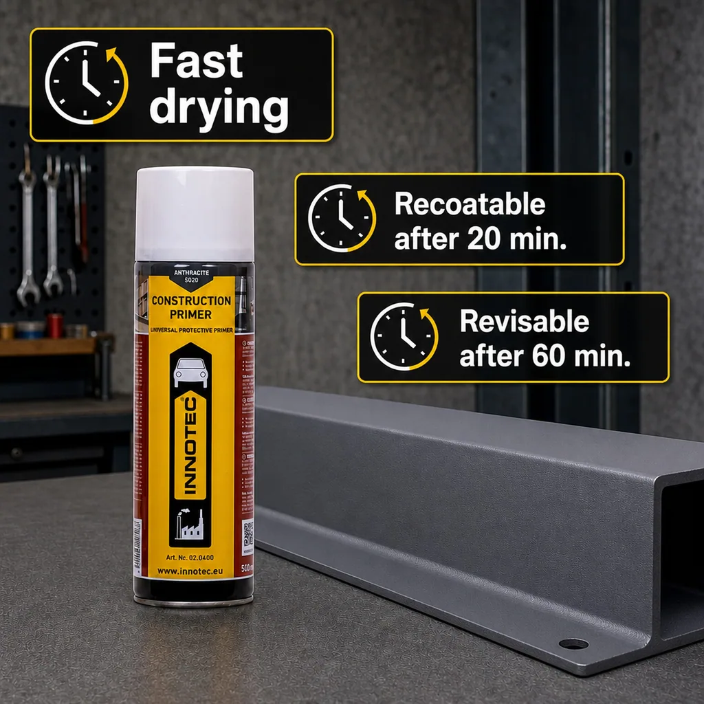 Construction Primer 500 ml, Anthracite Primer