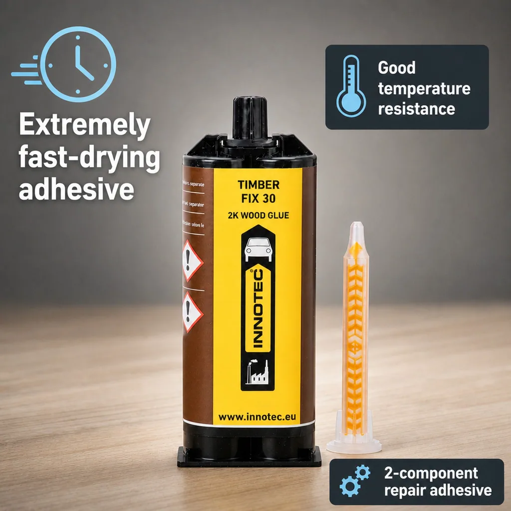 Wood Glue, 2K Fast Wood Glue, 50 ml