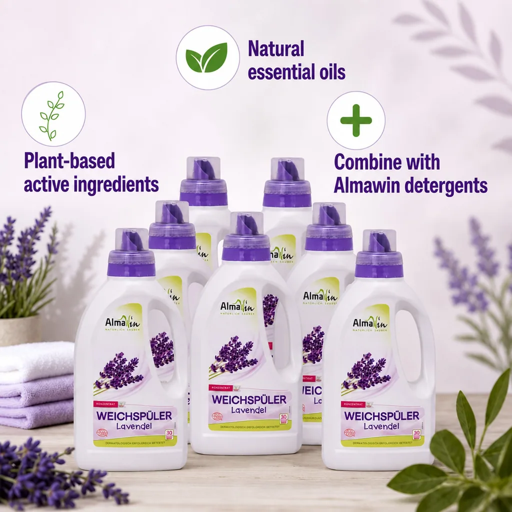Fabric Softener, Lavender Fabric Softener, 6 x 750 ml