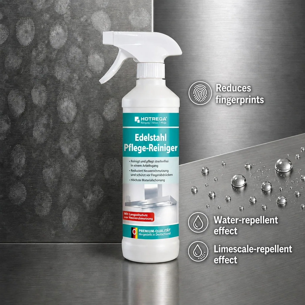 Stainless Steel Cleaner, Stainless Steel Polish, 500 ml, Stainless Steel Appliance Cleaner
