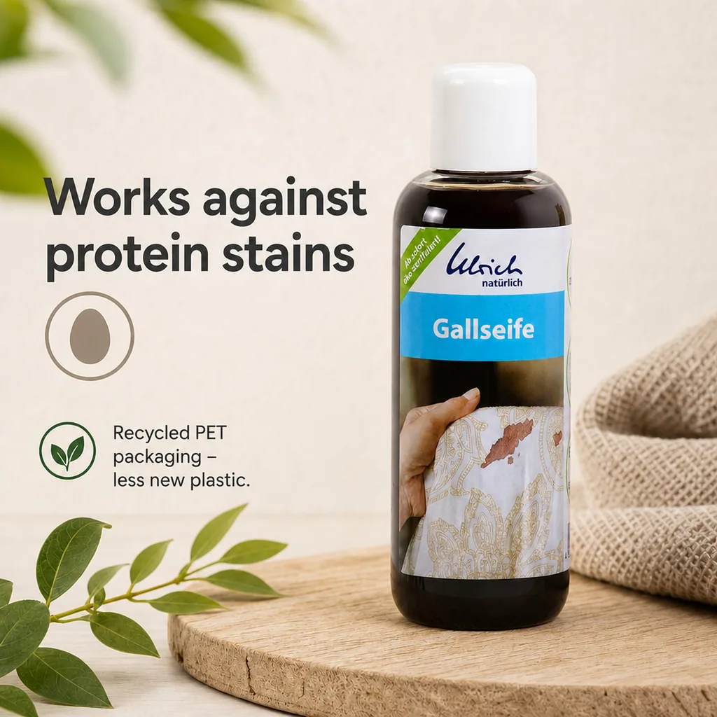 Bile Soap, Gall Soap, Natural Stain Remover, Liquid, 250 ml Palm Oil Free Stain Remover, Eco Stain Remover