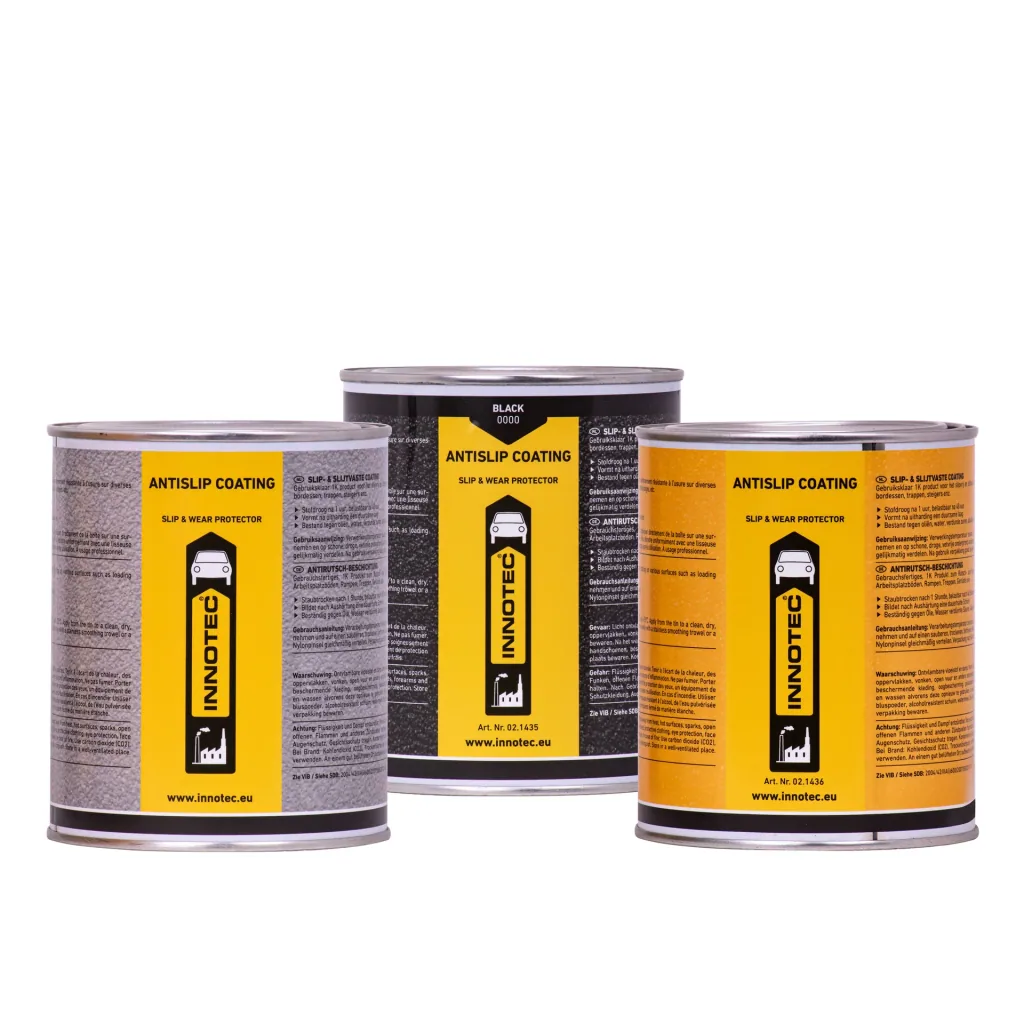 Anti Slip Coating, black, 1 Liter, anti slip paint, non slip paint, slip resistant coating