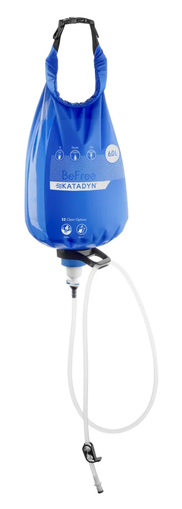 Water Filter 6.0 Liter, Gravity Water Filter, Portable Water Filter, Camping Water Filter