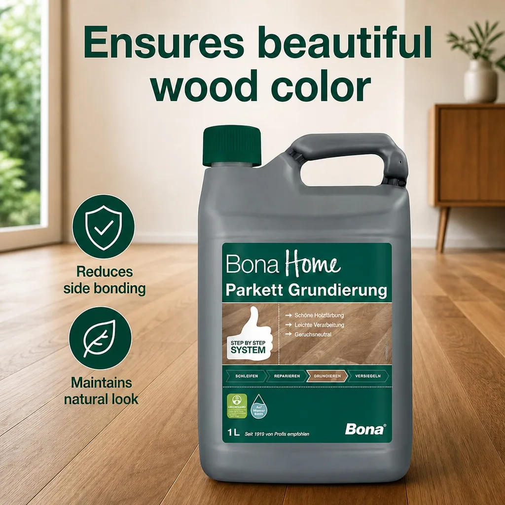 Wood Floor Primer 4 Liter, Water Based Wood Primer, Parquet Primer