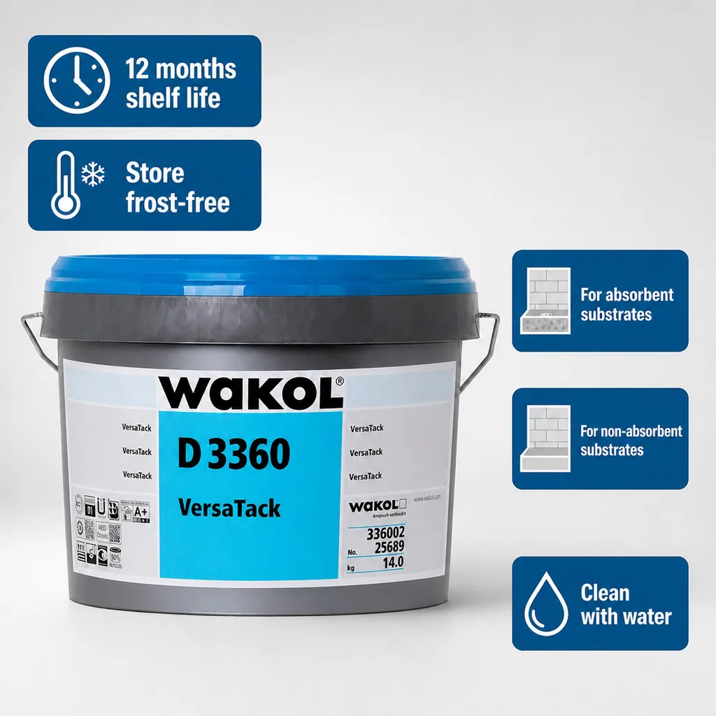 Construction Adhesive 14kg, Floor Adhesive, Carpet Adhesive, Glue for Flooring