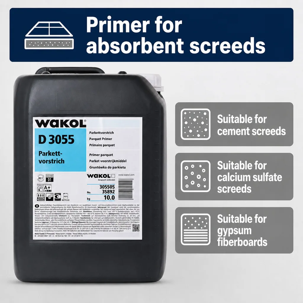 Wood Floor Primer 10kg, Parquet Primer, Floor Primer