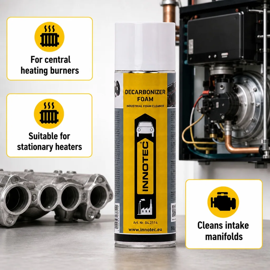 Engine Decarbonizer, Decarbonizing Foam, Engine Cleaner Foam, 500ml