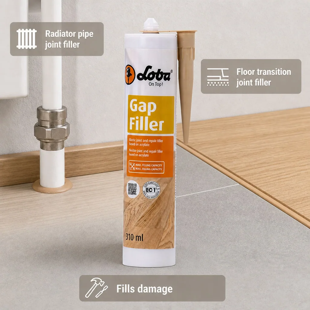 Wood filler, beech wood filler, floor gap filler