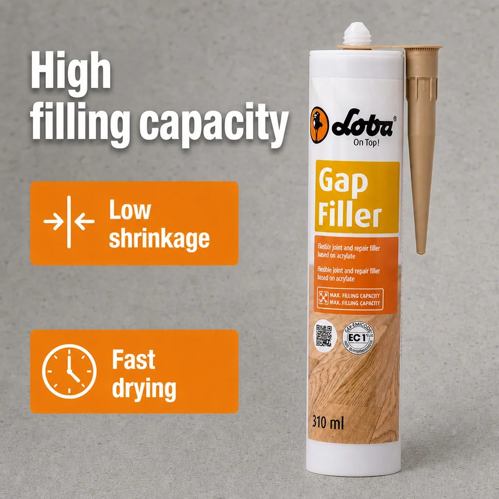 Wood filler, beech wood filler, floor gap filler