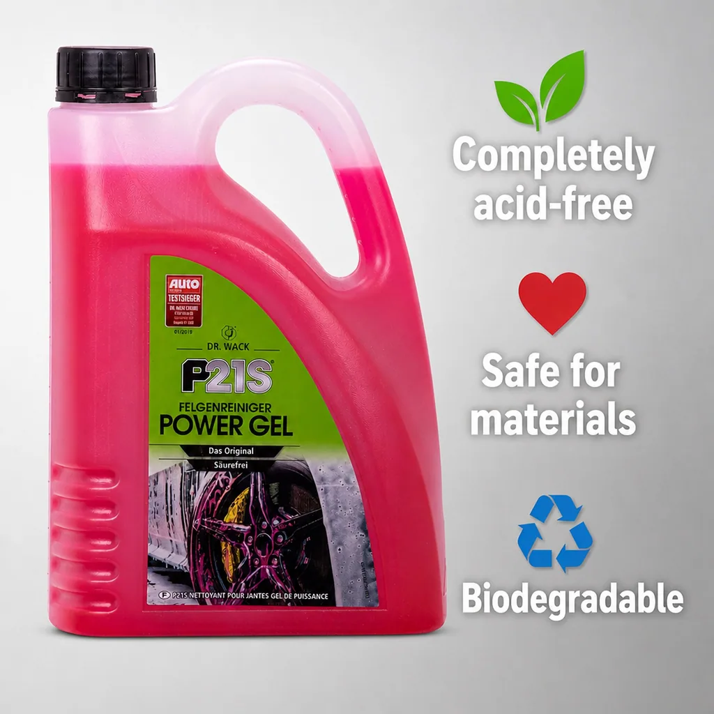 Wheel Cleaner, Wheel Cleaner Gel, Rim Cleaner, 2 Liter Power Gel