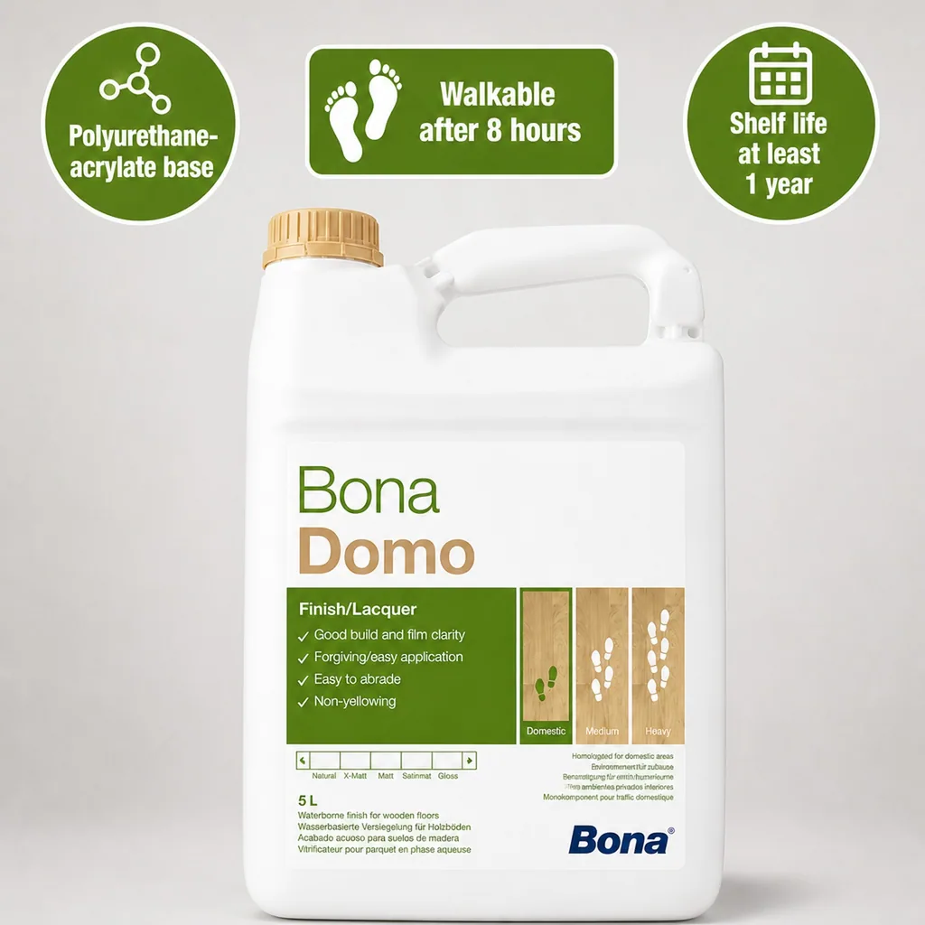 Wood Floor Finish, Floor Varnish, Floor Coating,  Domo