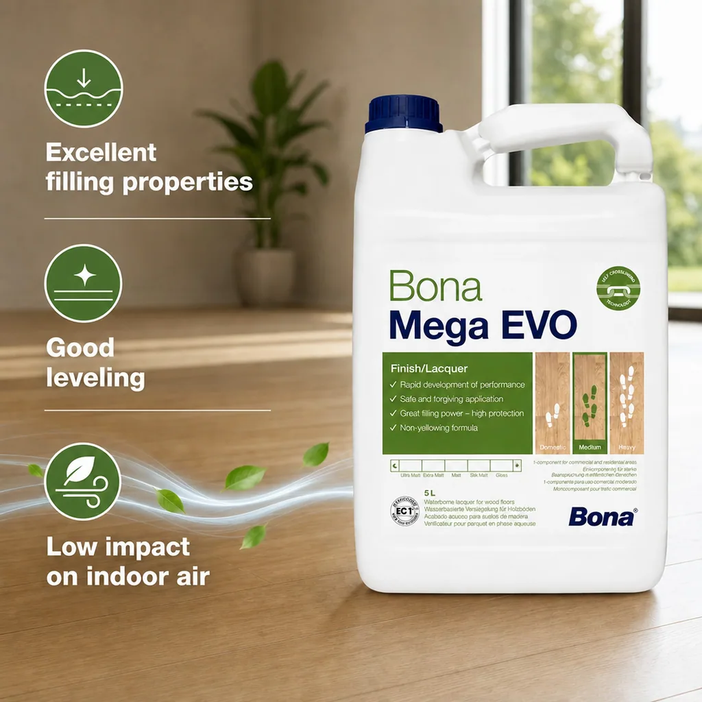 Wood floor finish 5 Liter, extra matte wood floor finish, wood floor sealant