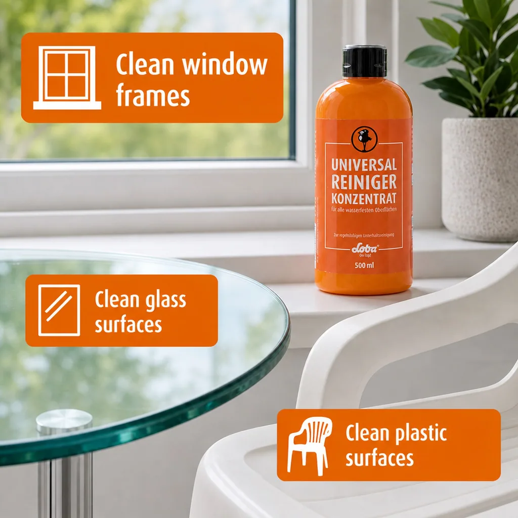 Universal Cleaner Concentrate, Multi-Surface Cleaner Concentrate, Home Cleaner Concentrate, 500 ml