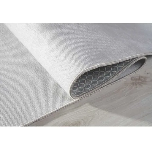 Livone children's carpet washable sleeping eyes silver -gray, Carpet size: 140 x 190 cm