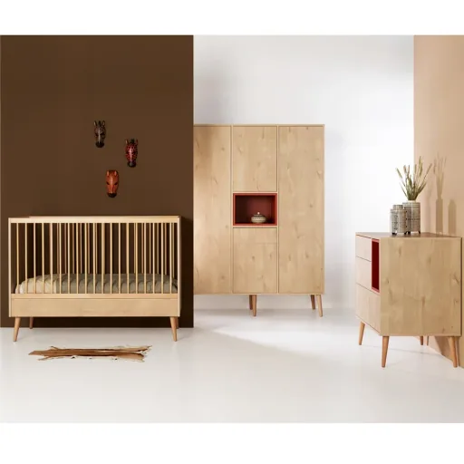 Quax Cocoon box for Wardrobe Cocoon, Color box: latte macchiato