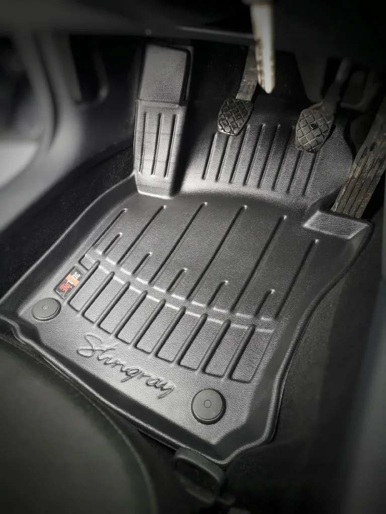 Floor Mats Auto 3D, Opel Vivaro C Cargo (2019-...), Polyurethane, Custom Fit