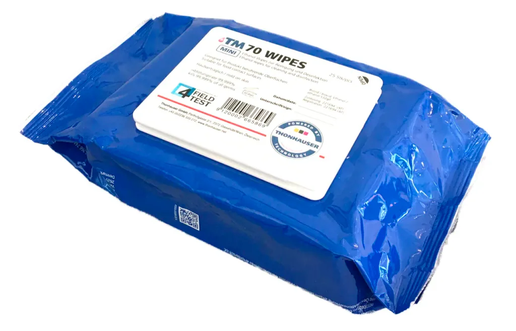 Disinfection wipes - TM 70, 30 x 20 cm