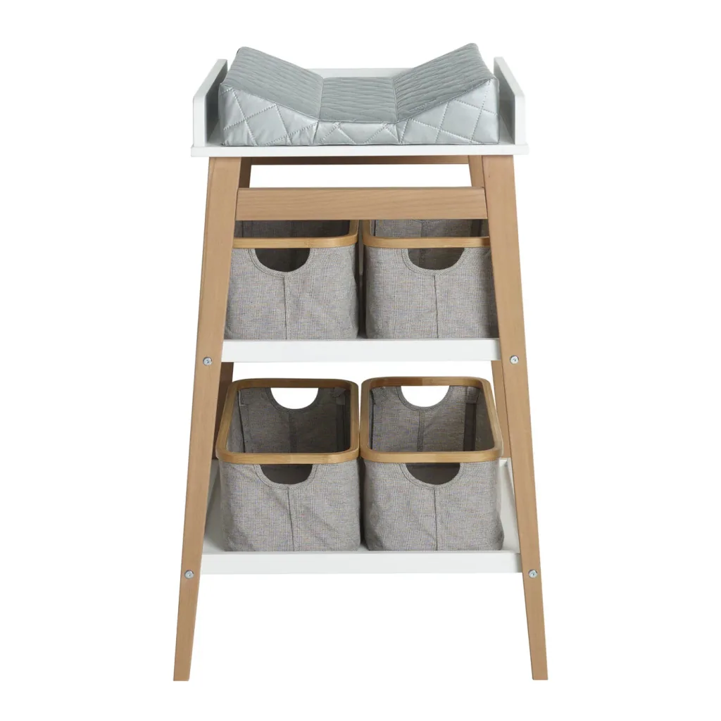 Quax changing table - hip, Color: White Naturel