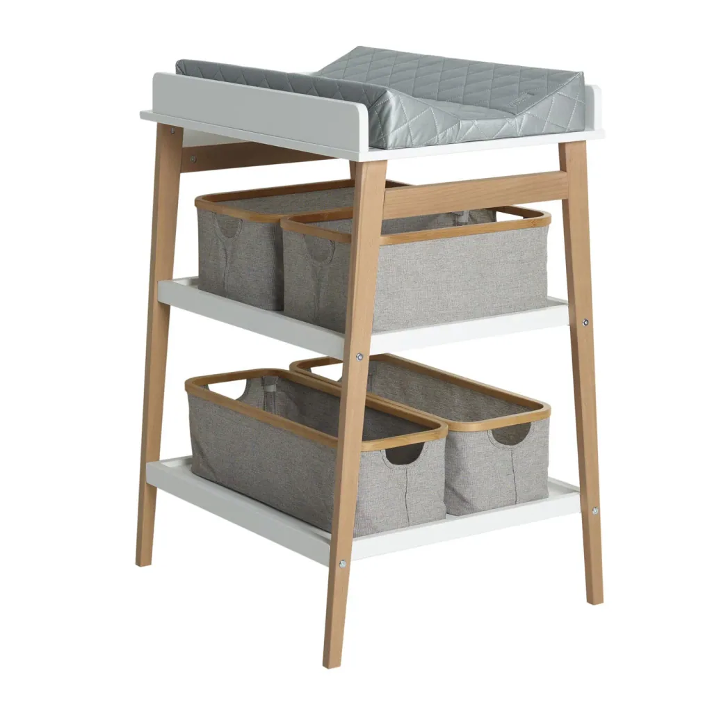 Quax changing table - hip, Color: White Naturel