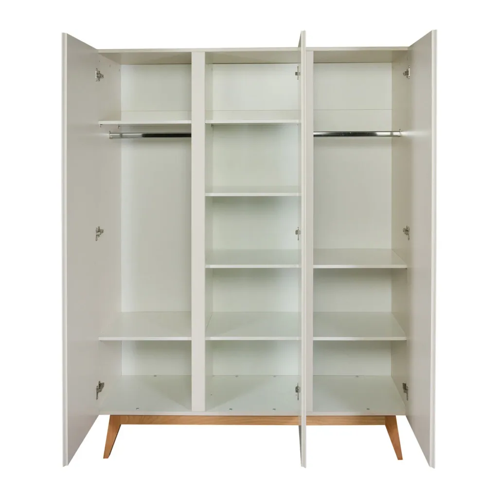 Quax Wardrobe - Trendy, 3 doors, Clay