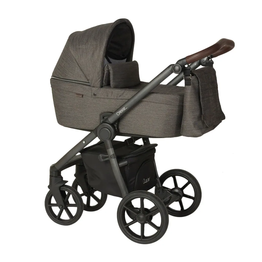Quax Pram Crooz Li Eco, Color stroller: Chevron Brown