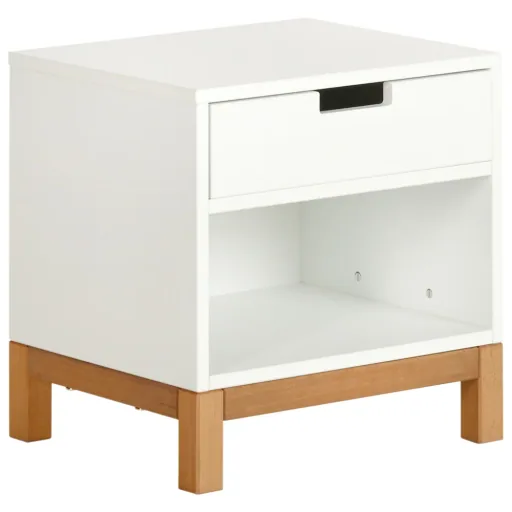 Quax indigo bedside table white