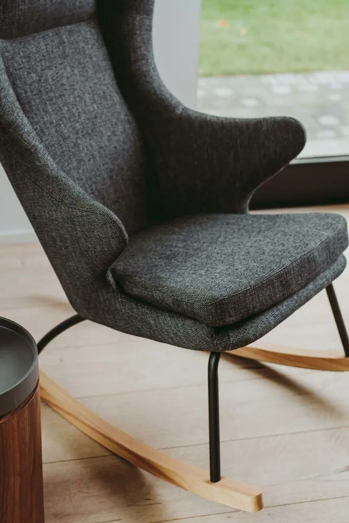 Quax rocking chair /breastfeeding de luxe black