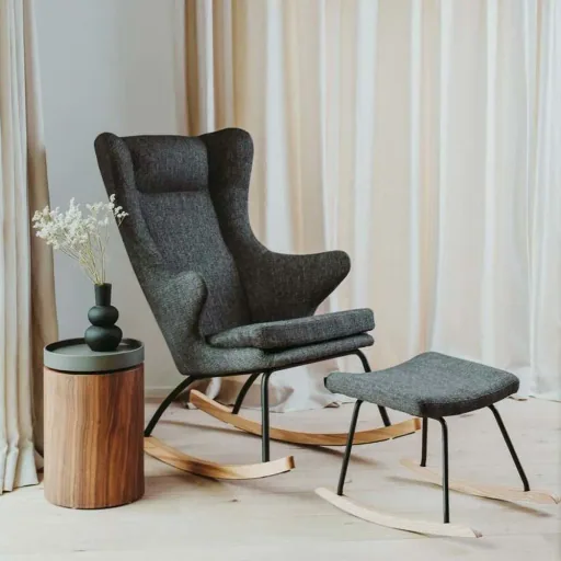 Quax rocking chair /breastfeeding de luxe black