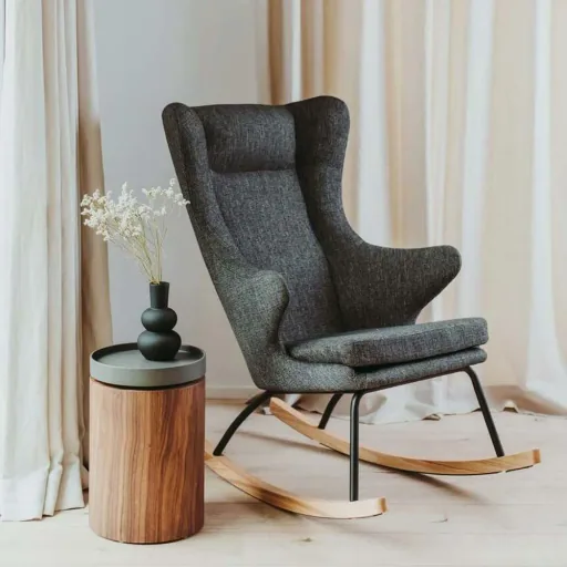 Quax rocking chair /breastfeeding de luxe black
