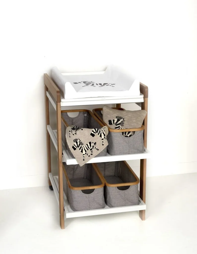 Quax changing table - comfort, Color: White Naturel