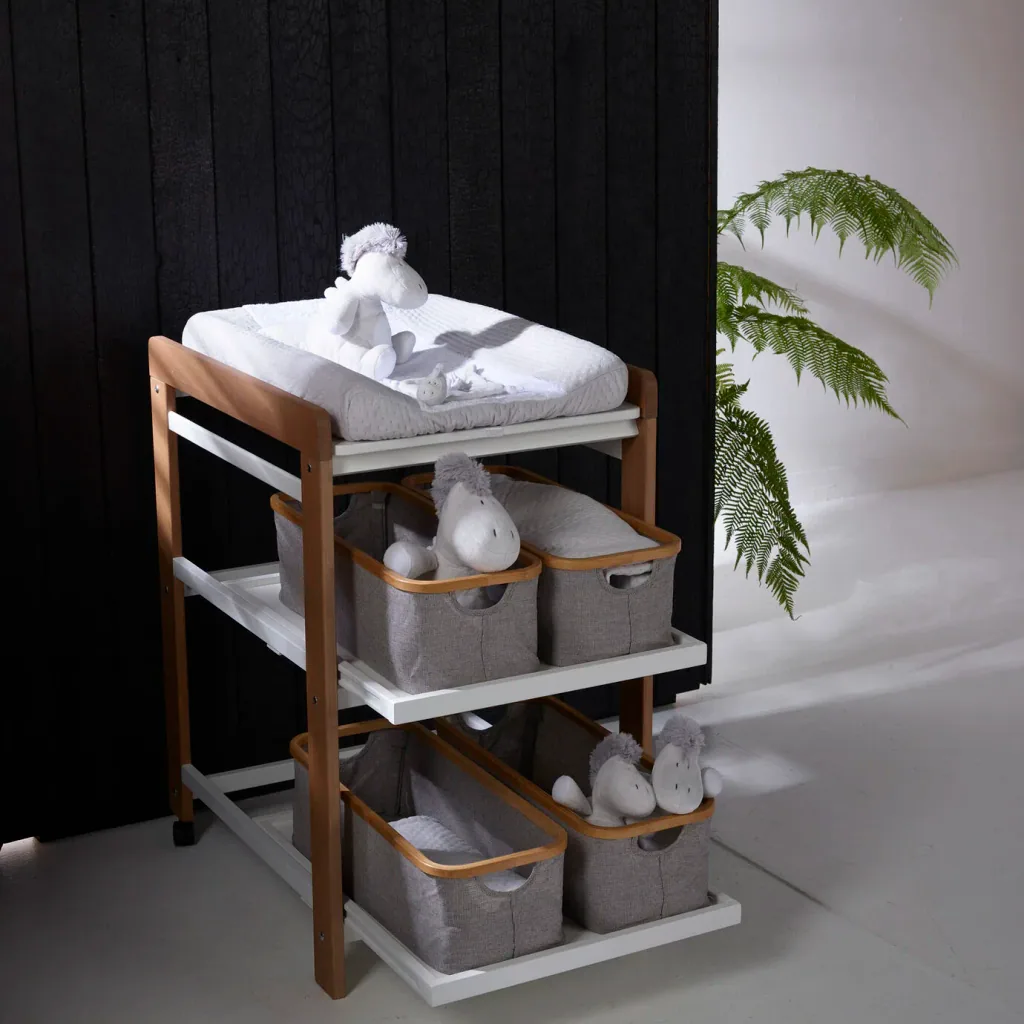Quax changing table - comfort, Color: White Naturel