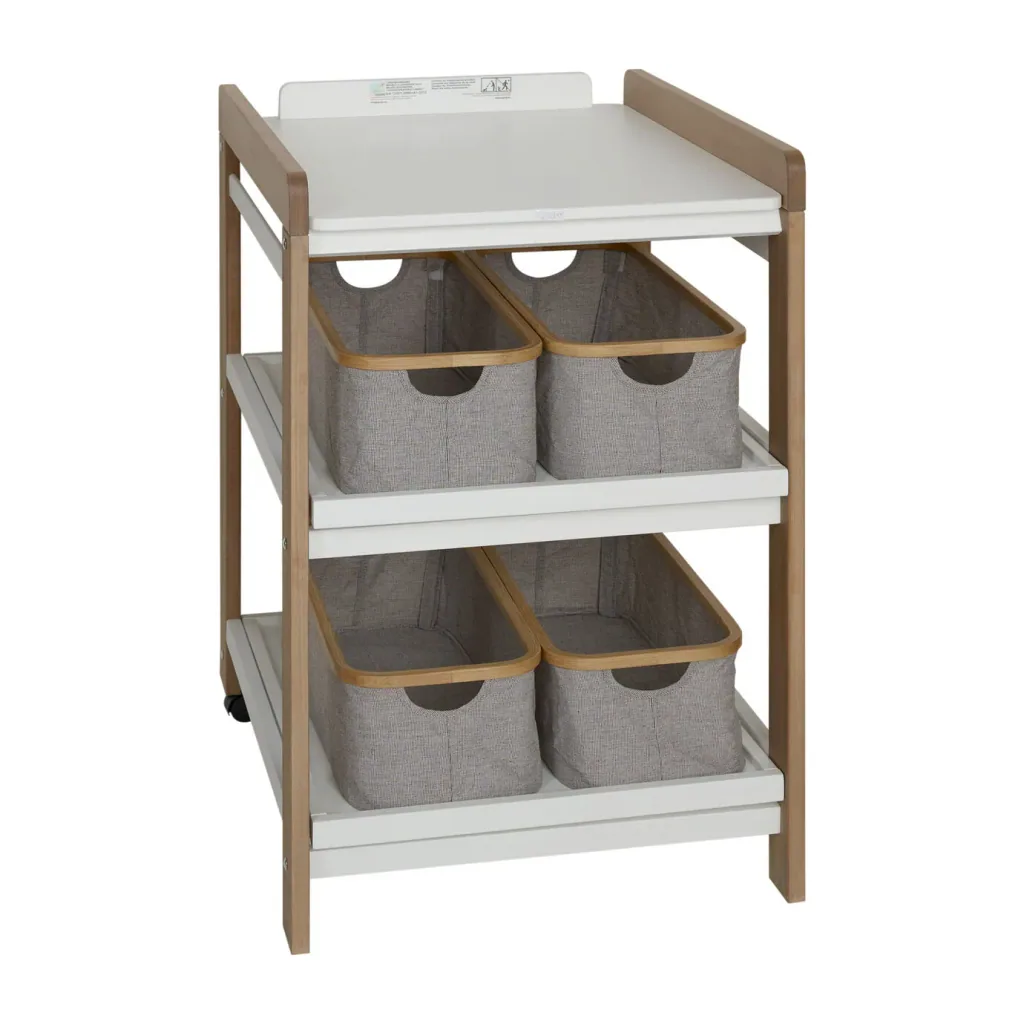 Quax changing table - comfort, Color: White Naturel