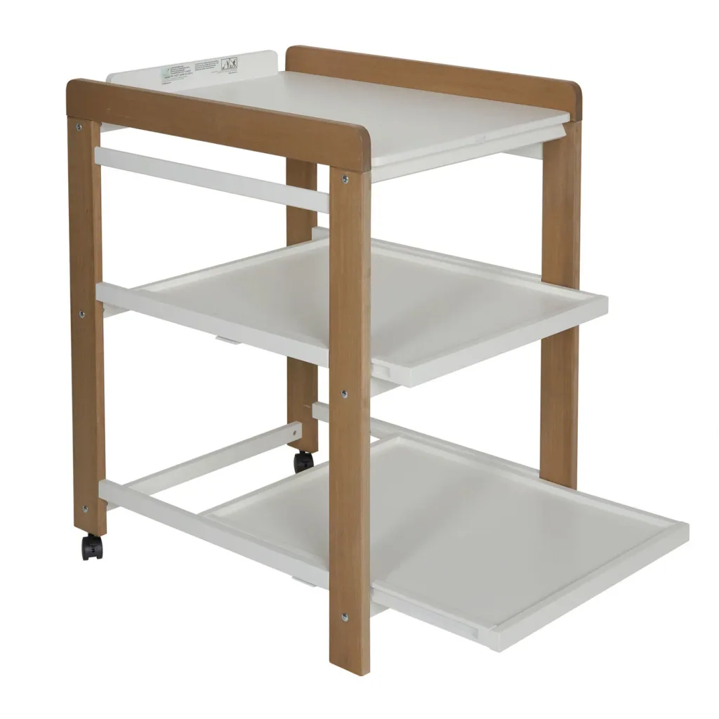 Quax changing table - comfort, Color: White Naturel