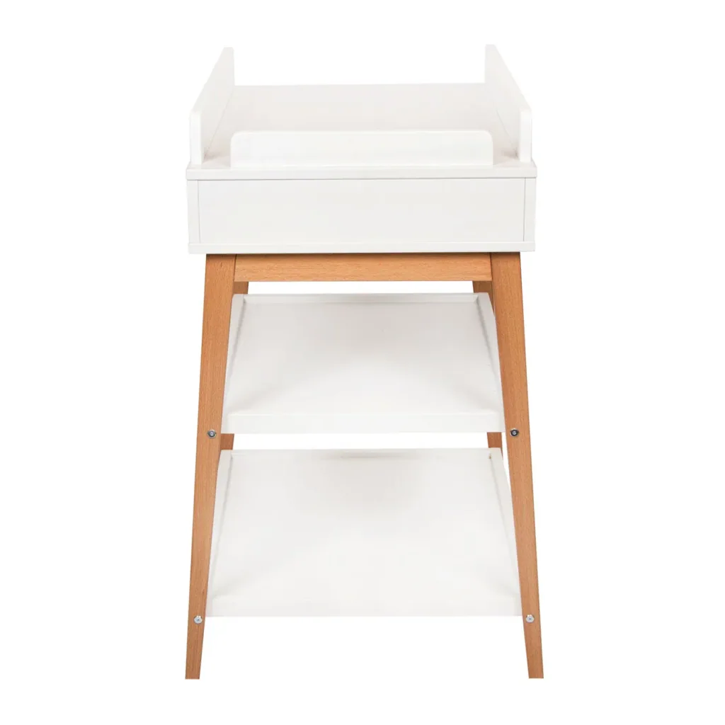 Quax changing table - hip with drawer, Color: White Naturel