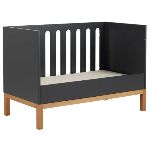 Quax indigo baby bed 60x120 cm black